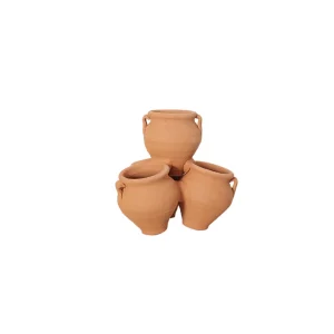 Conjunto de macetas de cerámica artesanal hechas a mano, perfectas para decoraciones únicas. Disponibles en nuestra colección como productores líderes