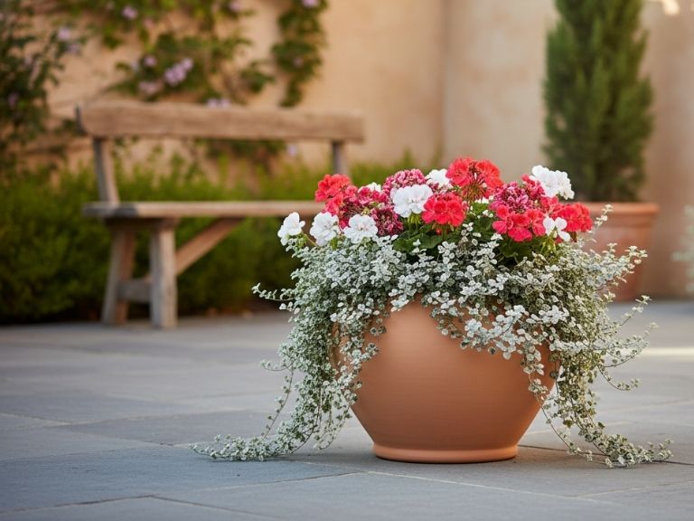 Maceta modelo 'Pot' de terracota sin esmaltar. Un diseño tradicional y económico ideal para elegir maceta exterior por su gran transpirabilidad y versatilidad.